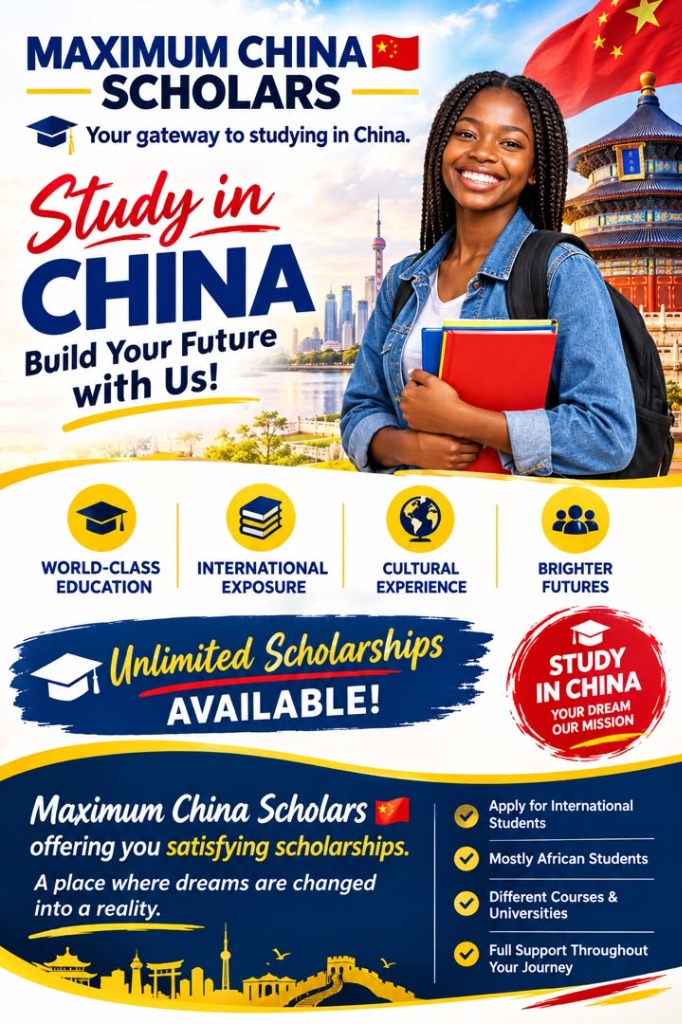 Study in China Promotional Poster